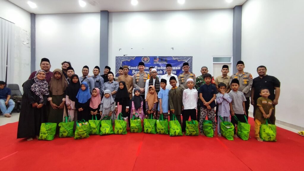 Harmoni Berkolaborasi, PWI dan IJTI Tangsel Gelar Santunan