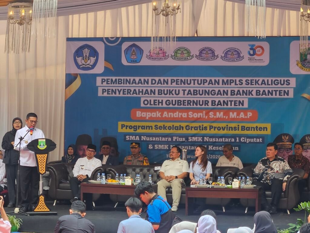 Andra Soni Pastikan Sekolah yang Masuk MoU Program Sekolah Gratis Berstandar Nasional