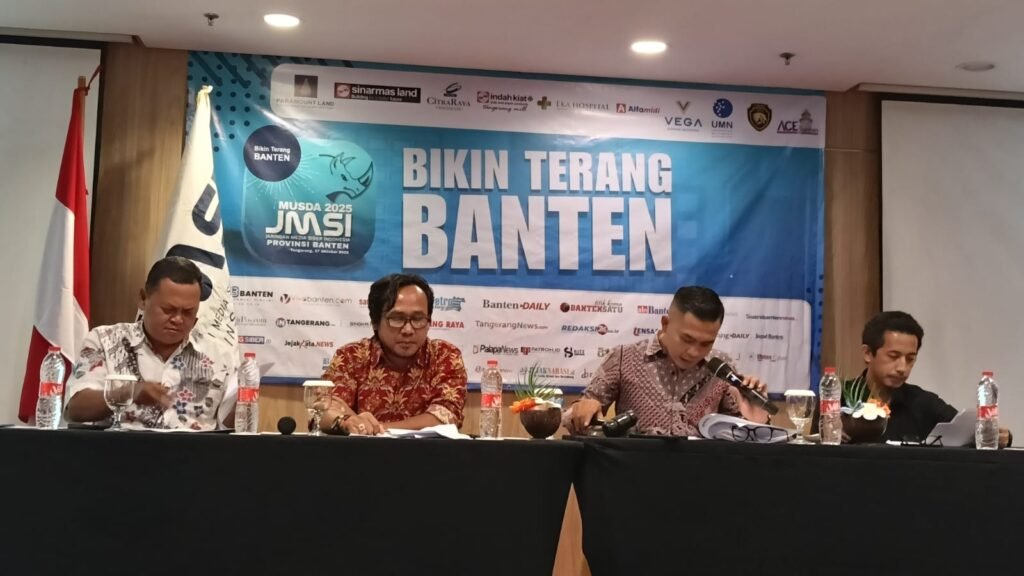 Nahkodai JMSI Banten, Wahyu Diminta Jaga Karya Jurnalis Demi Kepercayaan Masyarakat