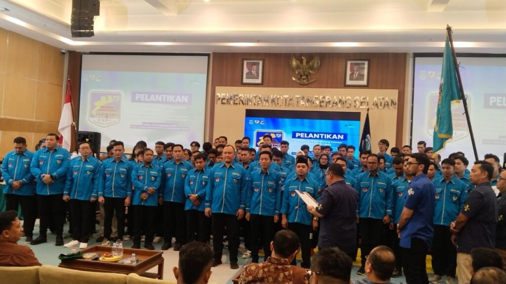 Pelantikan Pengurus Masa Bakti 2025-2028, KNPI Tangsel Singgung Fasilitas Kepemudaan
