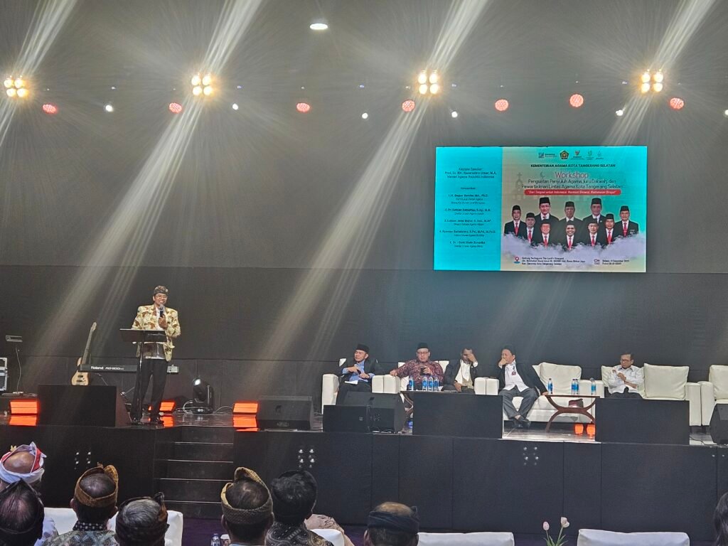 Gelar Workshop Lintas Agama di Tangsel, Kemenag: Momen Rajut Kerukunan Beragama