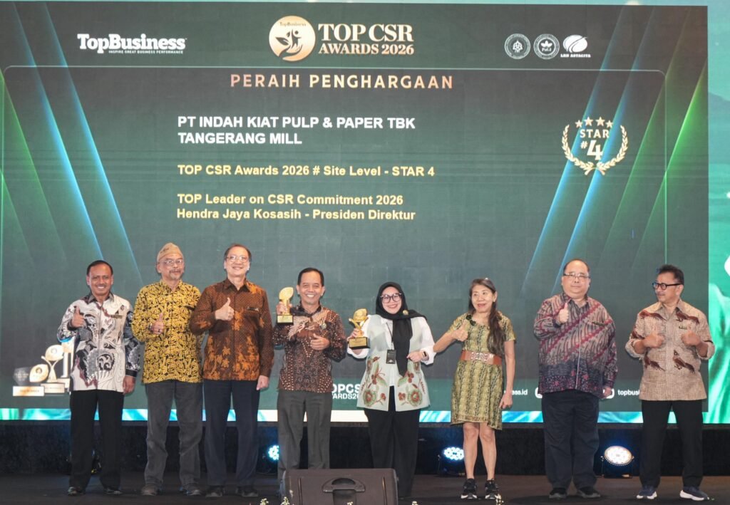 Aktif di Lingkungan, 5 Usaha APP Group Raih Top CSR Awards 2026