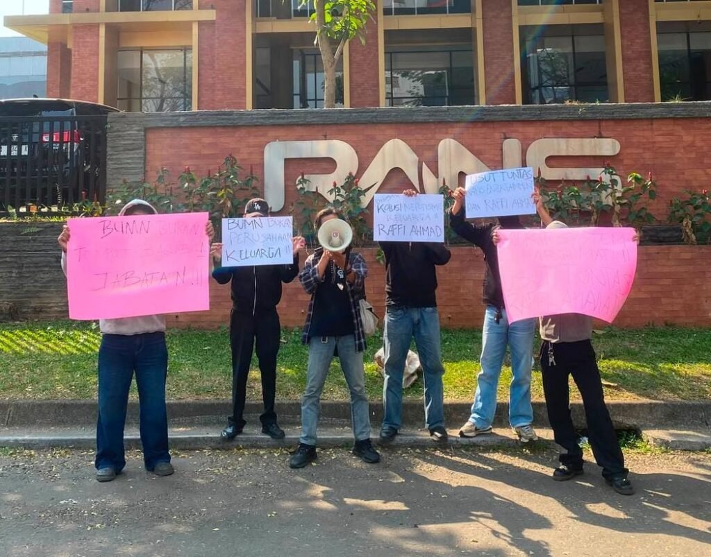 Kepung Gedung RANS BSD, Koalisi Mahasiswa Desak Audit Jabatan Strategis BUMN