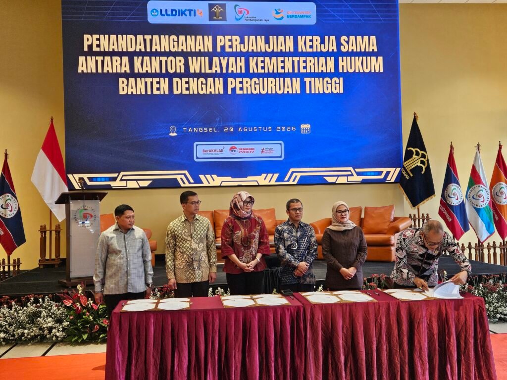 Perkuat Ekosistem Inovasi Kampus, Teken MoU dengan LLDIKTI IV dan 21 Perguruan Tinggi