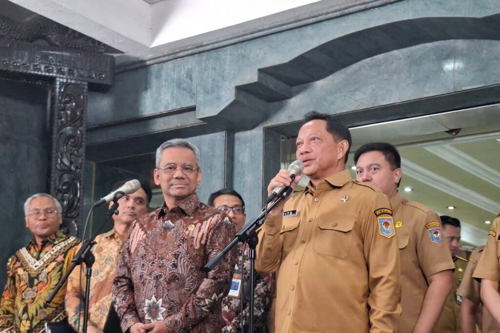 Pertemuan 2 Jam Menkeu dan Mendagri, Matangkan Roadmap Penanganan Bencana-Insentif Pemda