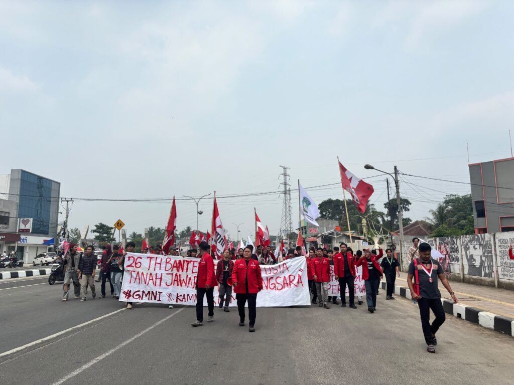Banten ke 26 Tahun, GMNI Banten: Darurat Agraria dan Kesejahteraan Petani