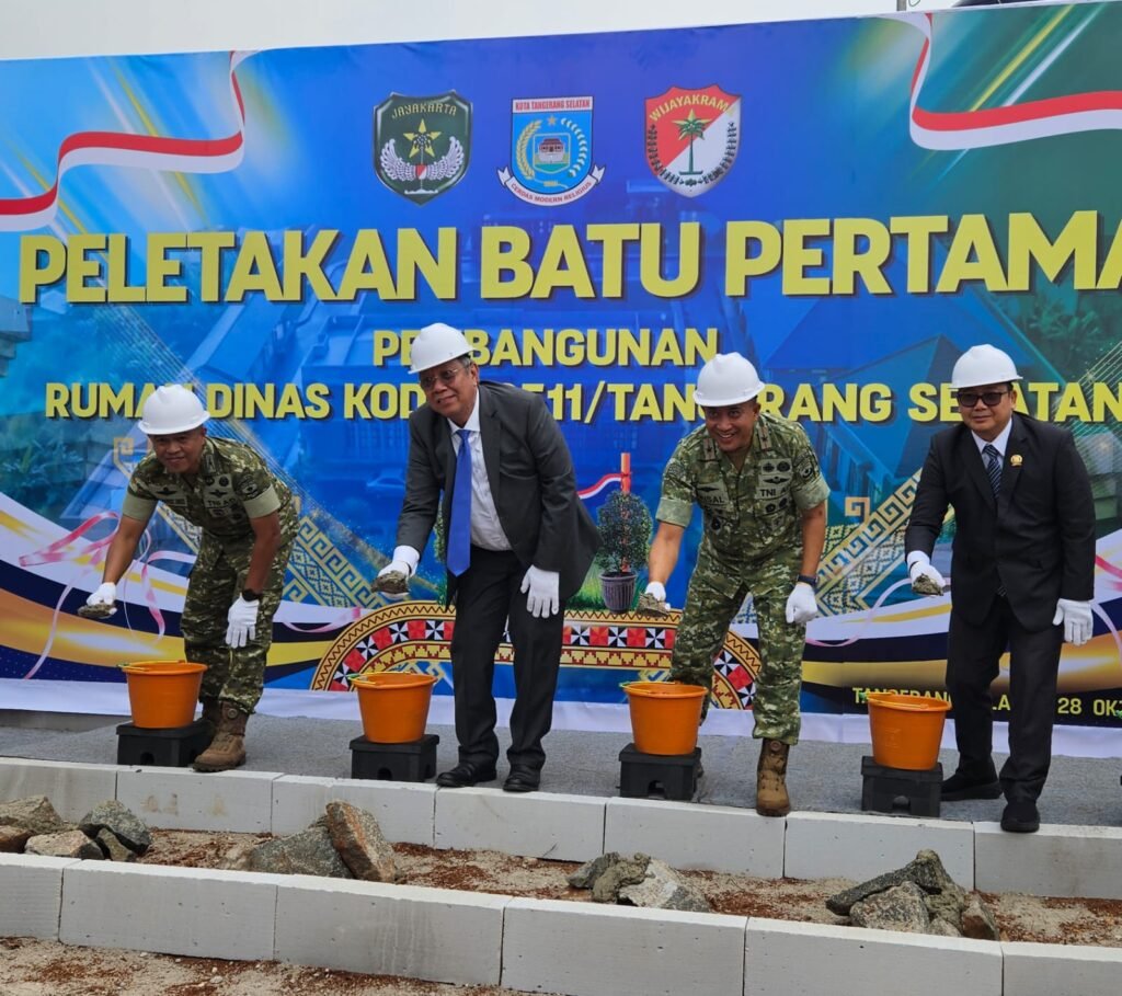 Diatas Lahan 9.000 Meter Persegi, Pemkot Tangsel Mulai Bangun Makodim 0511