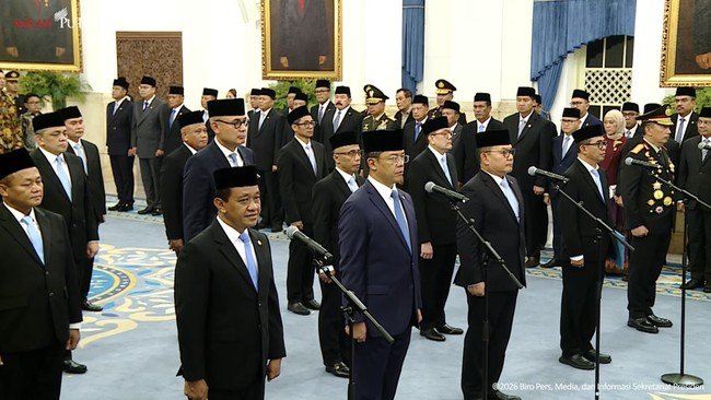 Prabowo Perkuat Kabinet: Ini Daftar Lengkap Menteri & Wamen Baru yang Resmi Dilantik